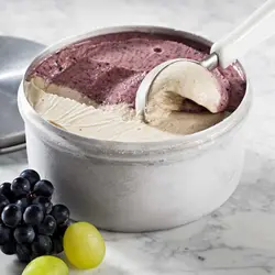 ወይን ለቃሚዎች sorbet "thermomix"