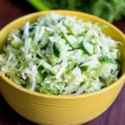 Repollo con cilantro